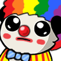 Panda Clown emoji