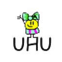 Uhu Girl emoji