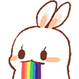 Bunny Shy Peek emoji