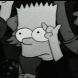 Bart Simpson Metal emoji