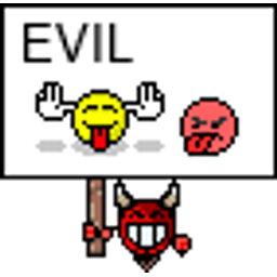 Evil Sign emoji