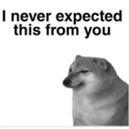 Neverexpected emoji
