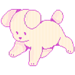 Puppy Pixel emoji
