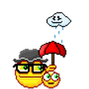 Father Umbrella emoji