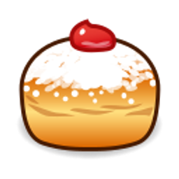 Jellyfilled Donut emoji