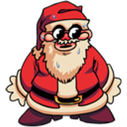 Creepysanta emoji