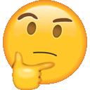 Thinking Party emoji