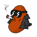 Coolest Bean emoji