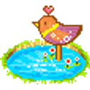 Bird Pond emoji