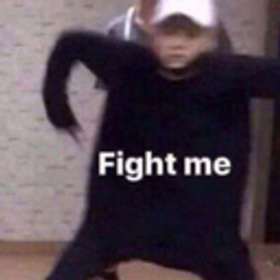 Dance Pose Fight Me emoji