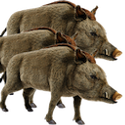 50 Feral Hogs emoji