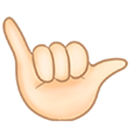 Hang Loose emoji