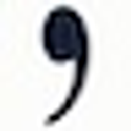 Comma emoji