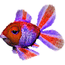 Rainbow Fish emoji