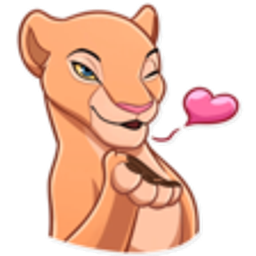Nala Love emoji
