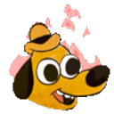 This Is Fine Party emoji