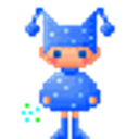Elf Blue emoji
