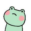 Frog Leave emoji