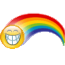 Happy Rainbow emoji
