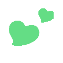 Flyinghearts Green emoji