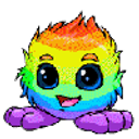 Rainbow Fluff emoji