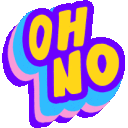Oh Nooo E emoji