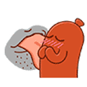 Sausage Licked emoji