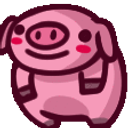 Piggyroll emoji