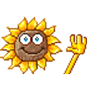 Sunflower Wave emoji