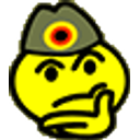 Military Think emoji