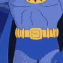 Batman Zoom Away emoji