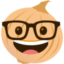 Onion Nerd emoji