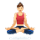 Meditating emoji