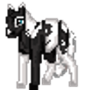 Horse Blackwhite emoji