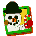 Christmas Snowman emoji