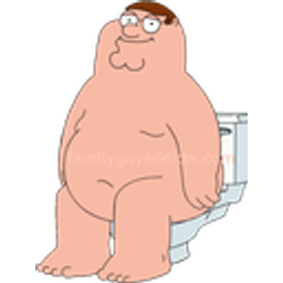 Peter Griffin Toilet emoji