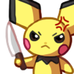 Pichuknife emoji