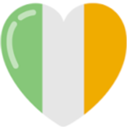 Ireland Heart emoji