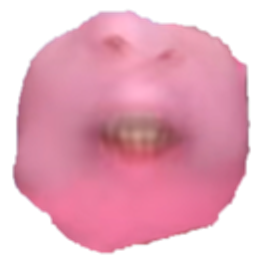 Pink Idiot emoji