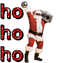 Santa Boombox emoji