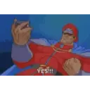 M Bison Yes emoji