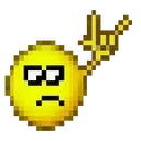 Rock emoji