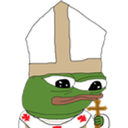 Pepe Pope emoji