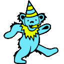 Grateful Dead Birthday Bear emoji