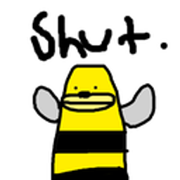 Bee Shut emoji