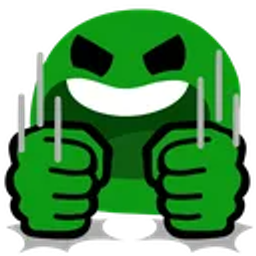 Blobhulksmash emoji