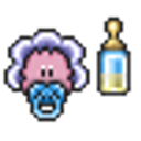 Knuddels Baby Girl emoji