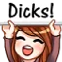 Dicks emoji