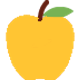 Yellow Apple emoji