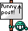 Funny Post emoji